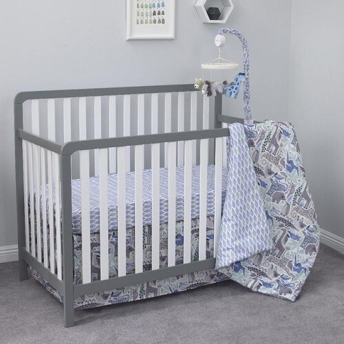 Dwell Studio Safari Skies 7Pc Crib Bedding Set Include Mobile/Blanket/Sheets++