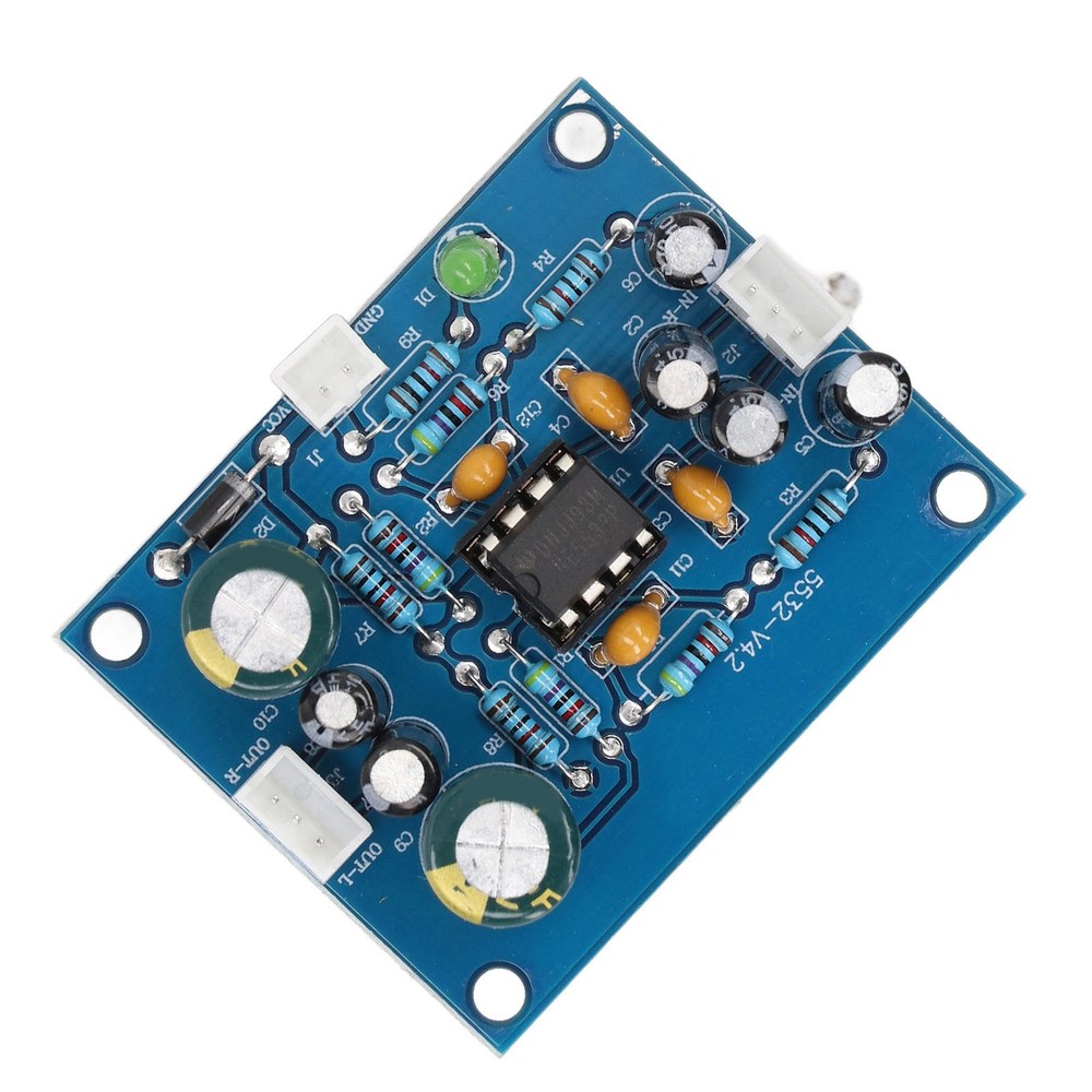 Preamp Module Audio Preamplifier Board NE5532 Chip Accessory Part For Replace↑