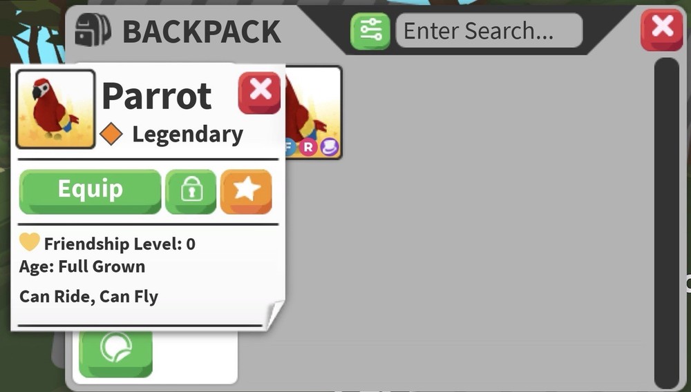 FR PARROT ADOPT ME! (READ DESCRIPTION)