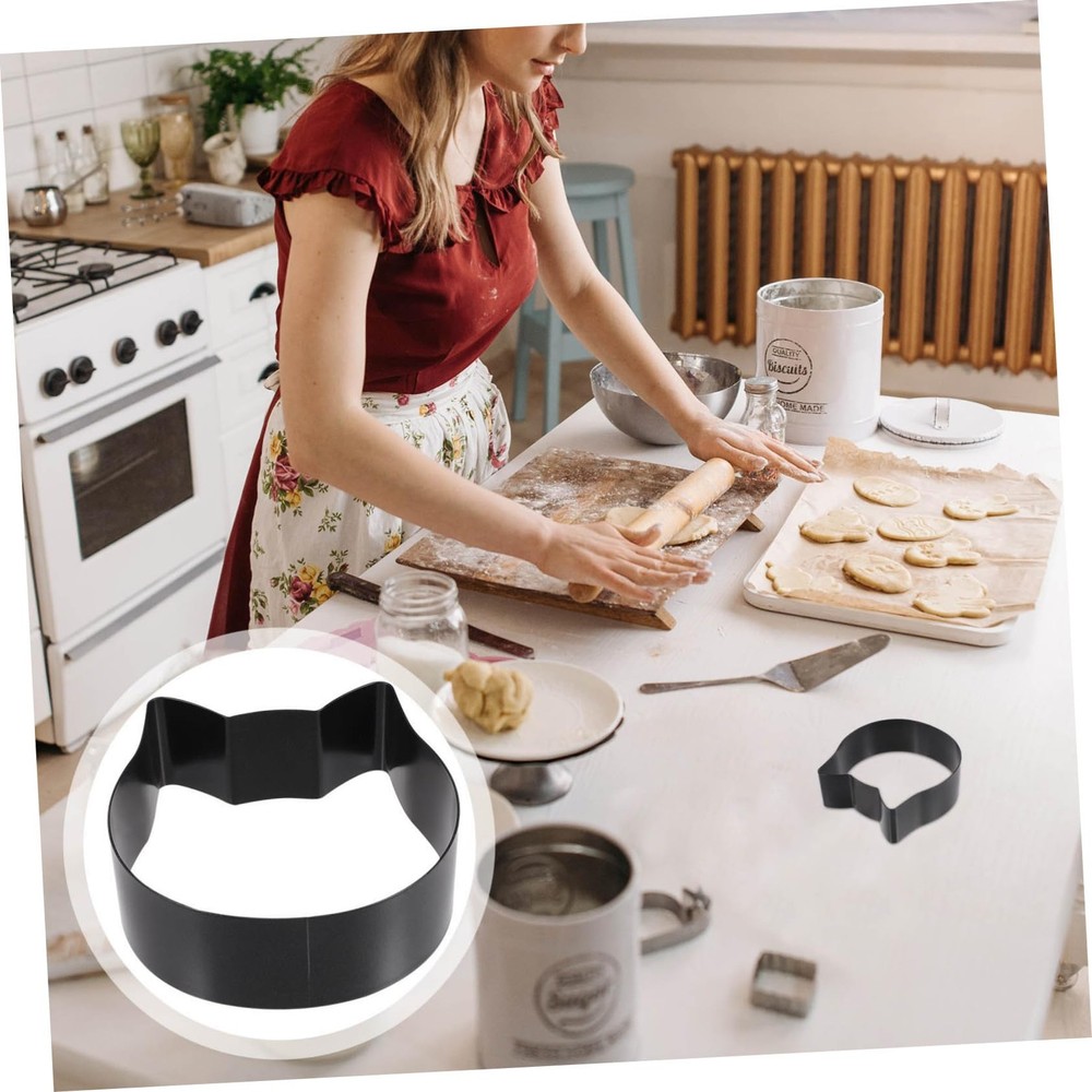 Cat Head Shape Non Stick Toast Mold Fun Baking Tool Bread Cake Kitchen Cute