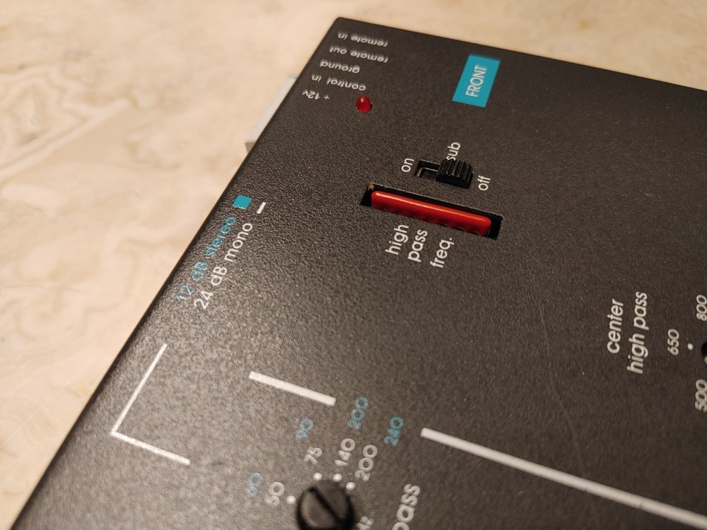 Soundstream DX7 Electronic Crossover