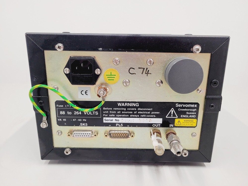 Servomex Analyser Model Series 1400 CO2 analyser Lab