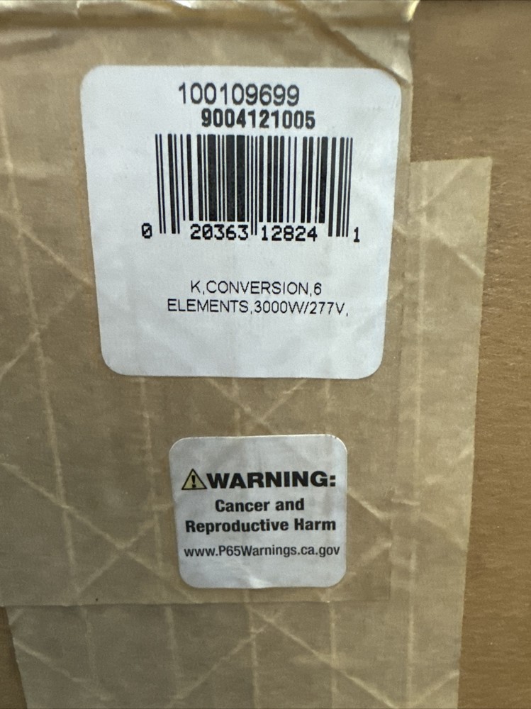 Lochinvar 100109699 K, Conversion, 6 Elements, 3000With 277V, Apcom