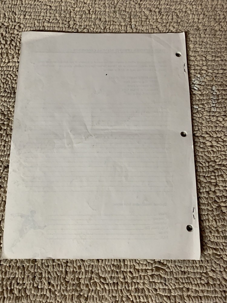 VIRTUA Striker SEGA arcade video game owners manual