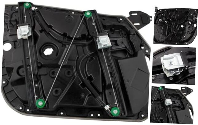 2537206403 Front Right Power Window Regulator with Panel Without Motor