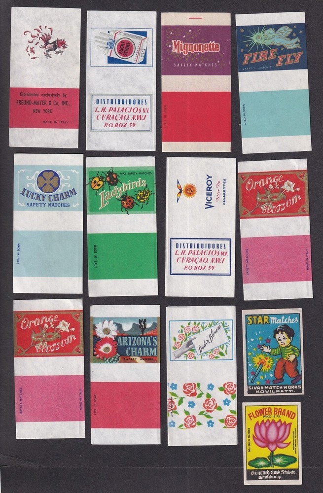Matchbox labels collection (50)