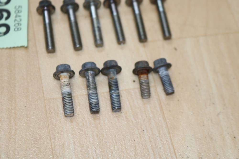 Honda CBR 250 R Outer Engine Case Bolt Set Oem 2011 - 2013