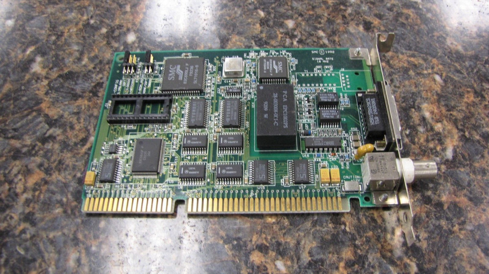 Vintage SMC 8013EPC 61-600406-003 ISA Network Adapter (Quantity)