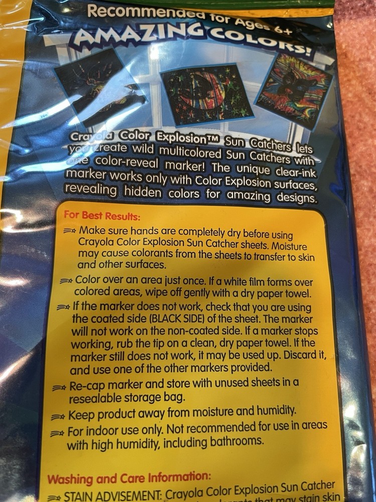 Crayola Color Explosion Activity Sets