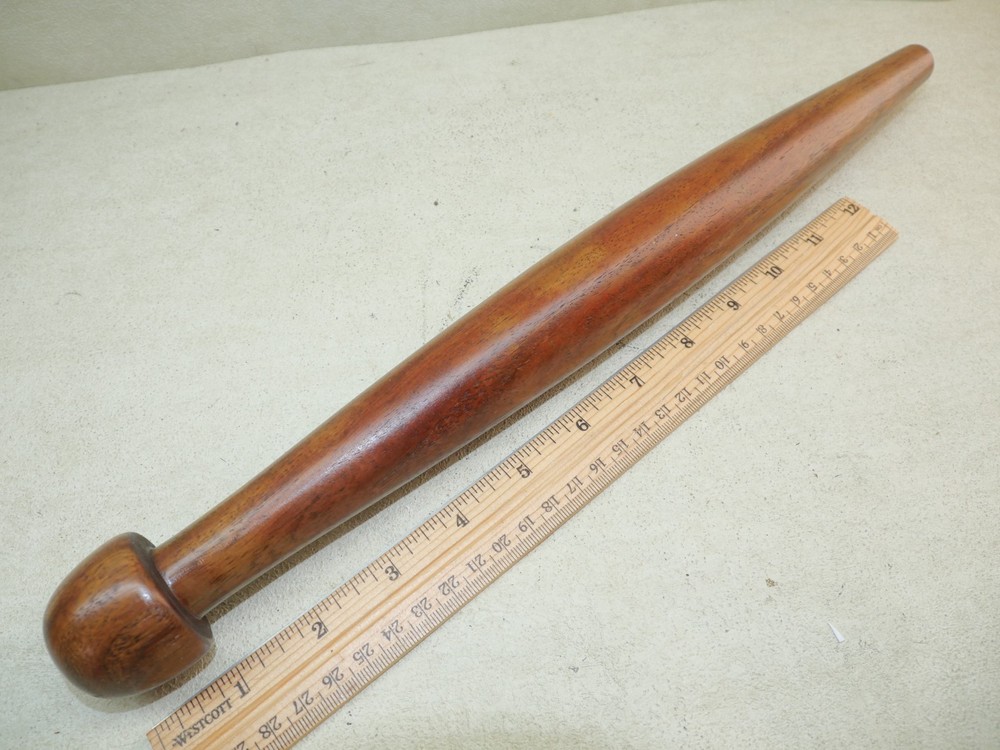 LARGE ROSEWOOD SLICK CHISEL HANDLE OLD TOOLS FOR TIMBER FRAMING CHISEL