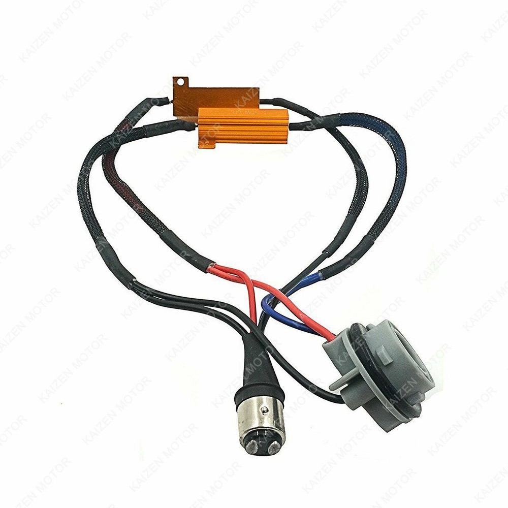 50W 1157 Load Resistor Decoder LED Hyper Flash Error Turn Signal Light Canceller