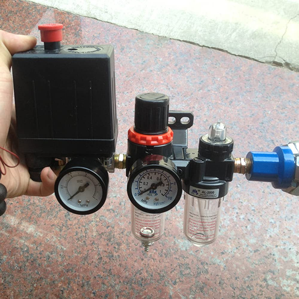 Single-Way Air Compressor Pressure Switch Central Pneumatic Air Compressor Press