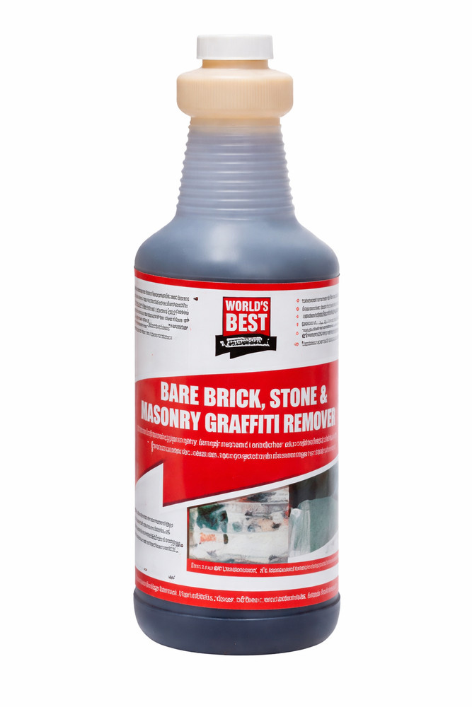 Graffiti Remover for Brick&Masonry WB0012 Pro Strength Surface Cleaner (1 Quart)