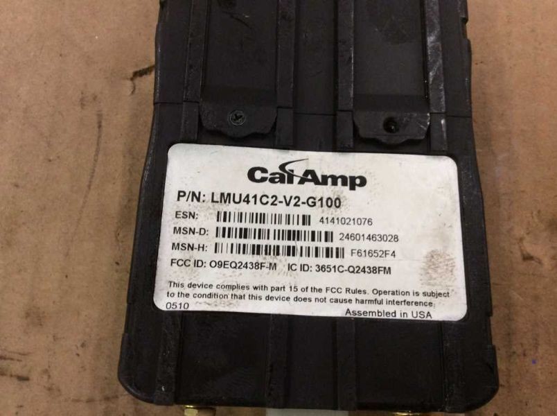 Cal Amp LMU41C2-V2-G100 GPS Fleet Tracking Tracker Module Device
