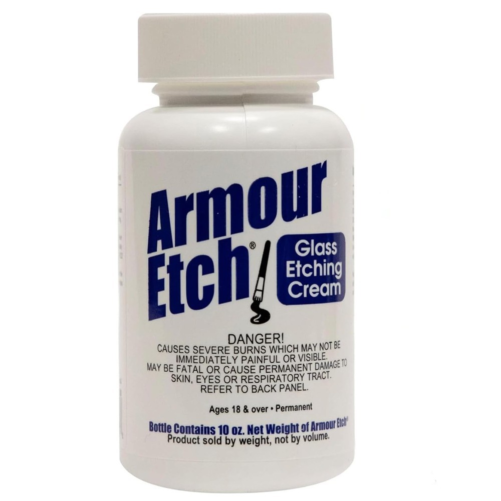 Armour Glass Etching Cream 10oz.