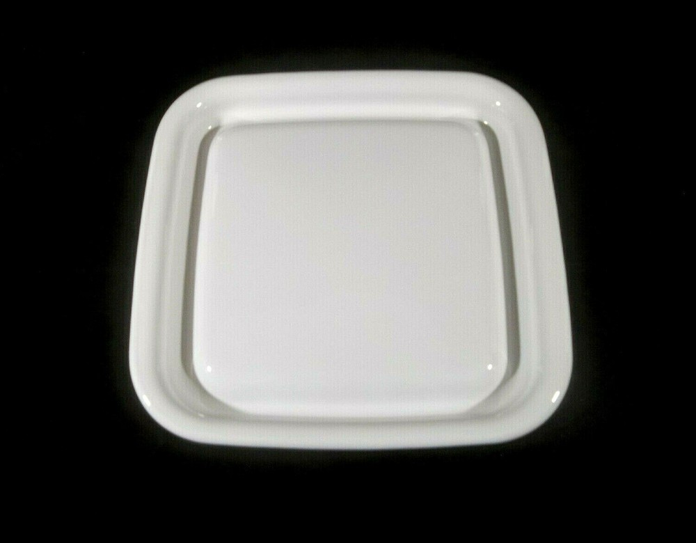 Corning Solid White Microwave Browner Grill MW-2