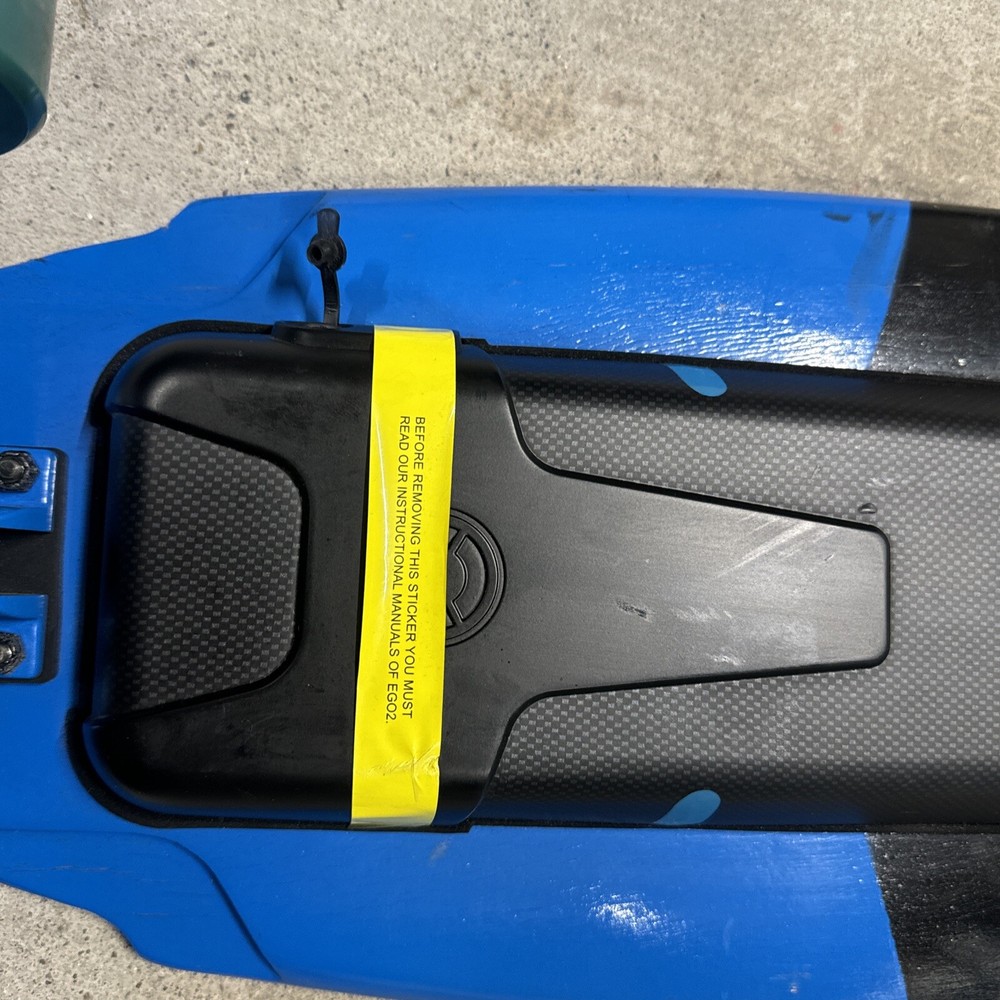 YUNEEC E-GO2 Electric Longboard BLUE ⚠️⚠️READ⚠️⚠️