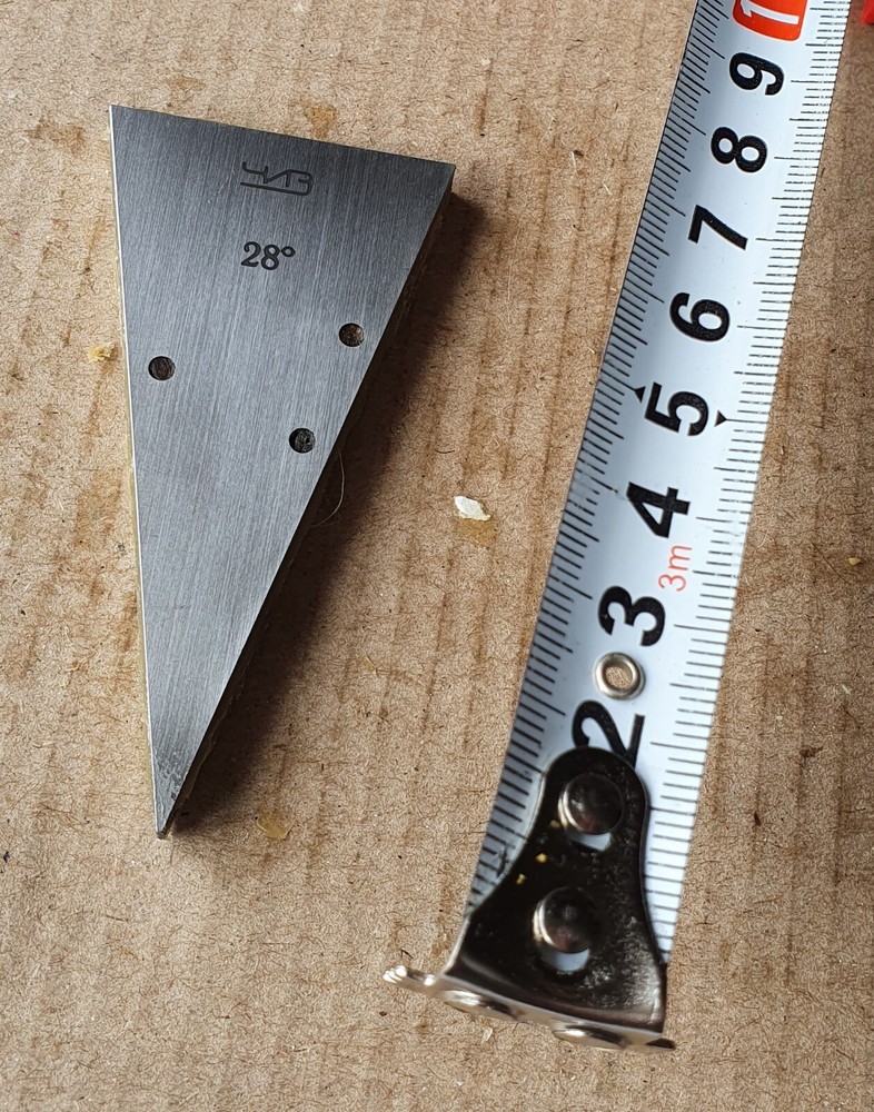 1 pcs PRECISION ANGLE GAUGE BLOCK 28°