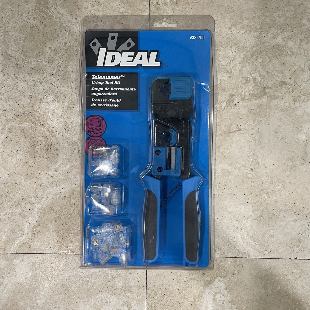 IT Ethernet Network Cabling Tools Kit LOT