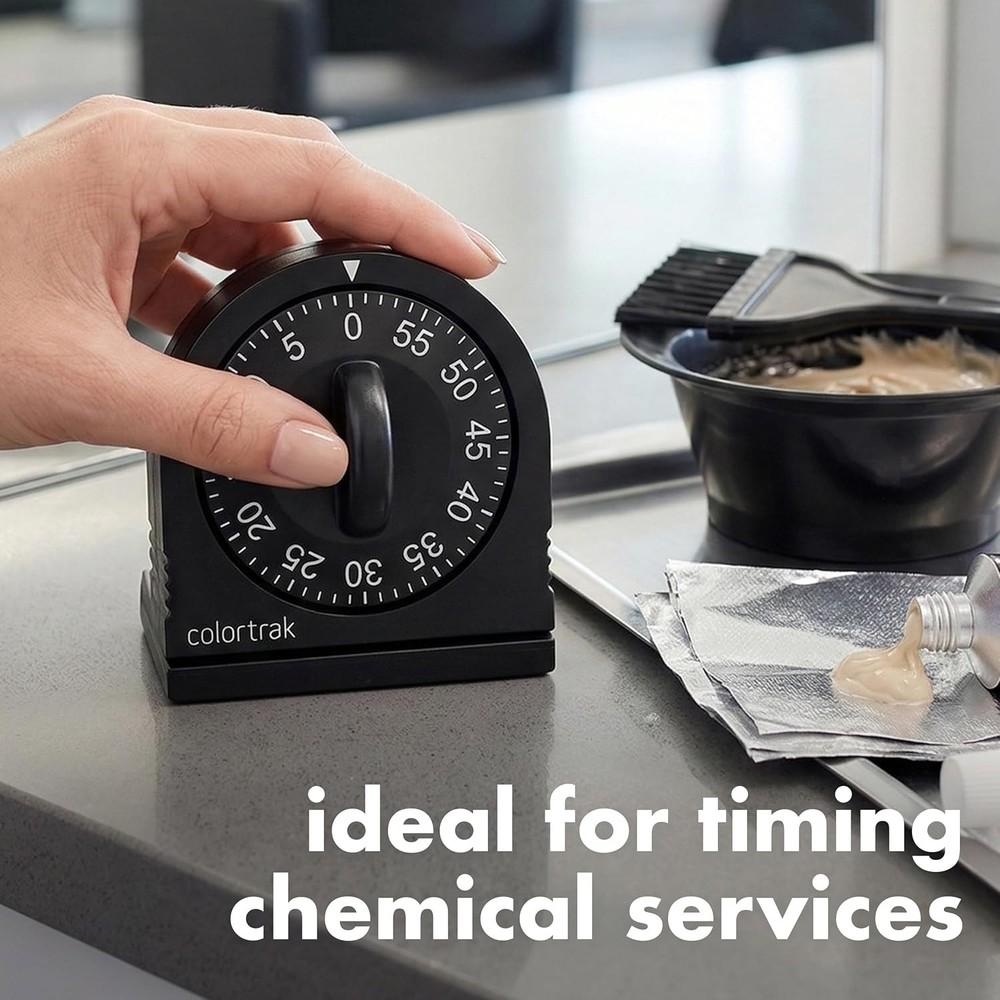 Wind Up Visual Mechanical Timer 60 Minute Kitchen Alarm Clock Large Dial for