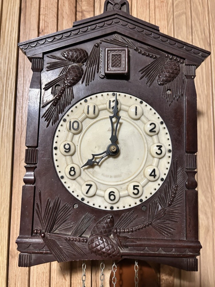 Soviet Vintage Cuckoo clock, USSR clock, Soviet working clock, Working cuckoo