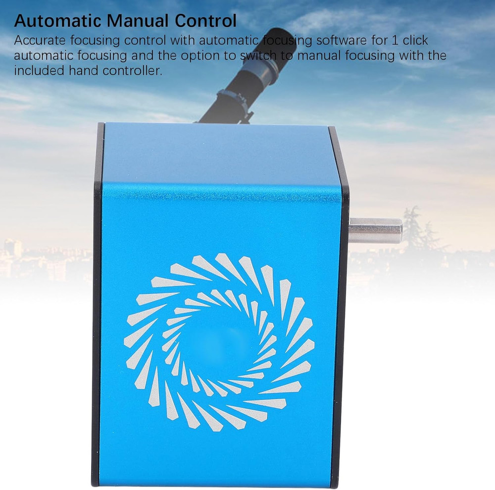 Automatic Electric Telescope Focuser with Temperature Adaptive Motorized Design,