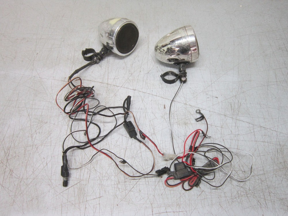 Motorcycle Speakers using Auxilary Cord