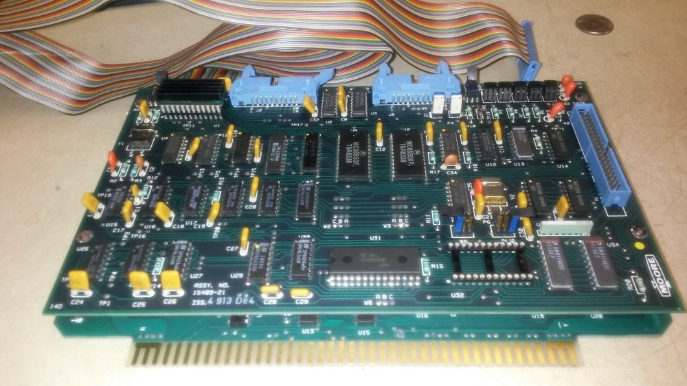 MOORE 15489-21 PC BOARD