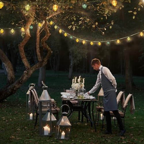 11FT Multicolor String Lights with 10 Bulbs, Colored Backyard Patio 1 PC