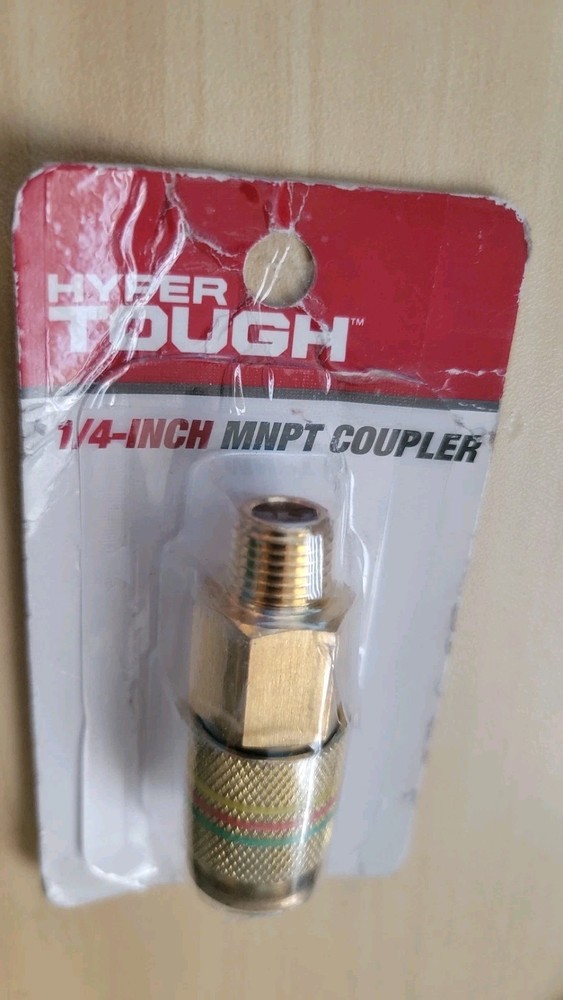 Hyper Tough 1/4” MNPT Coupler