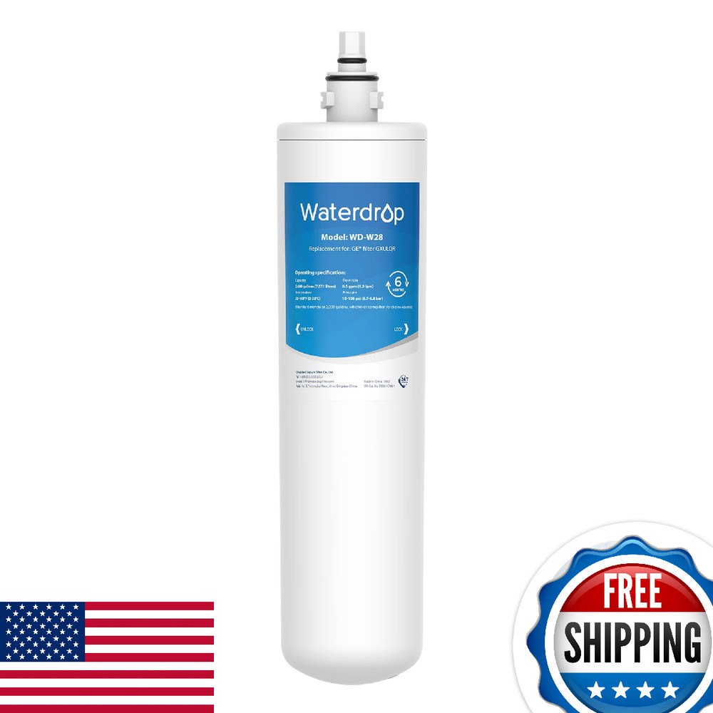 Waterdrop FQK1R GXULQR Under Sink Filter Replacement, NSF/ANSI 42, 372 Certified