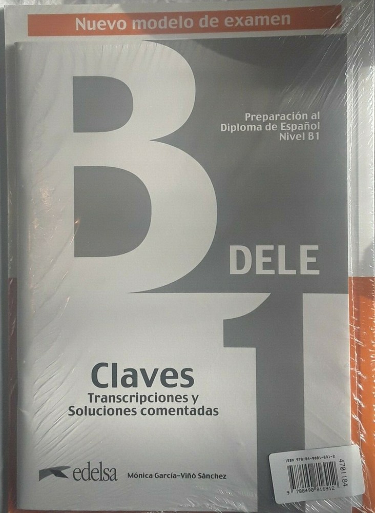 Diploma in Spanish B1, still in wrapper.