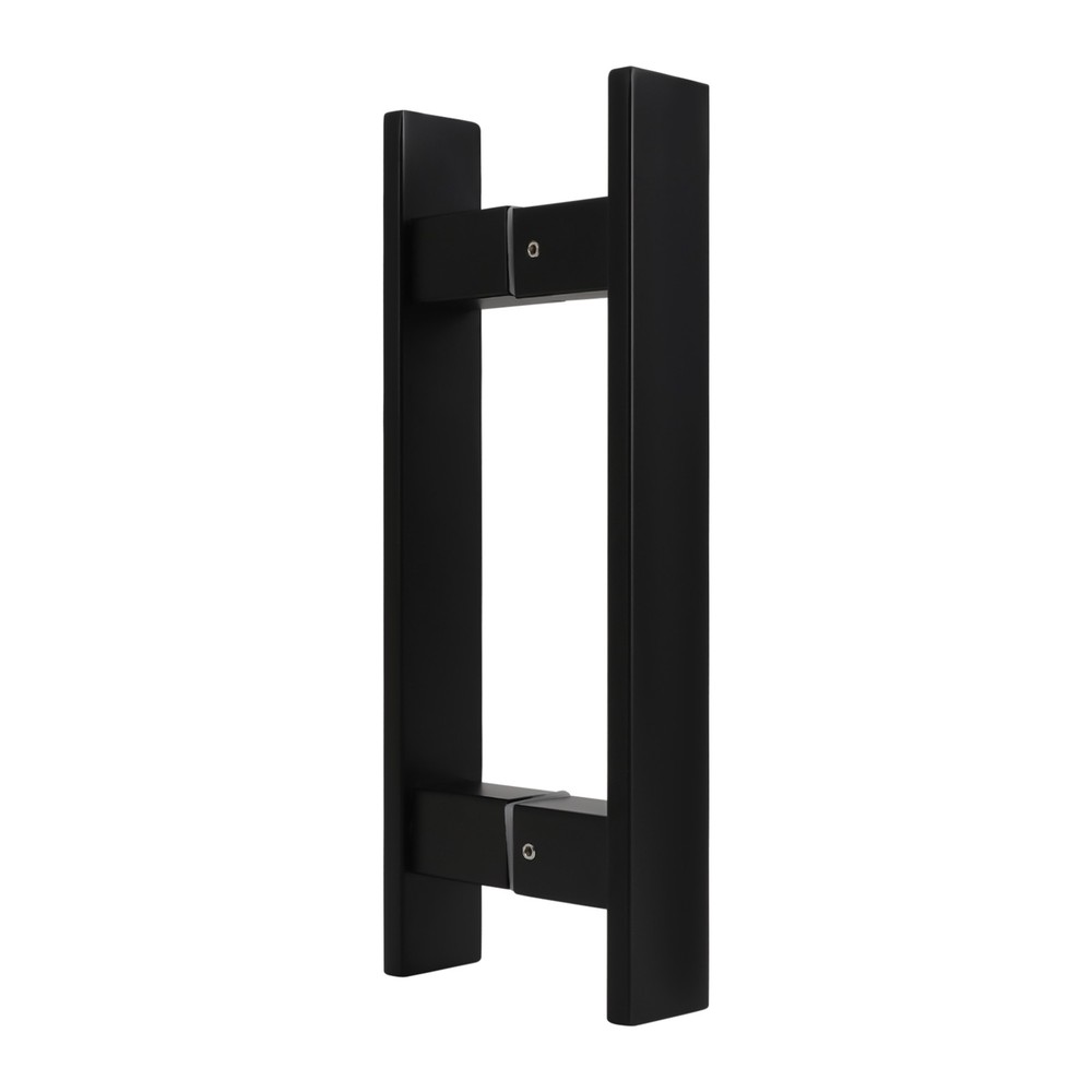 H-shaped Stainless Steel Sliding Door Handle, Double Sided Push Pull Door Handle