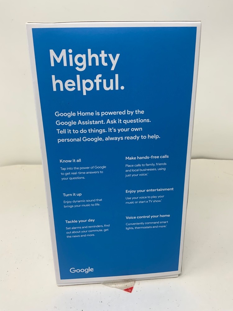 Google Home Smart Assistant - White Slate (US)