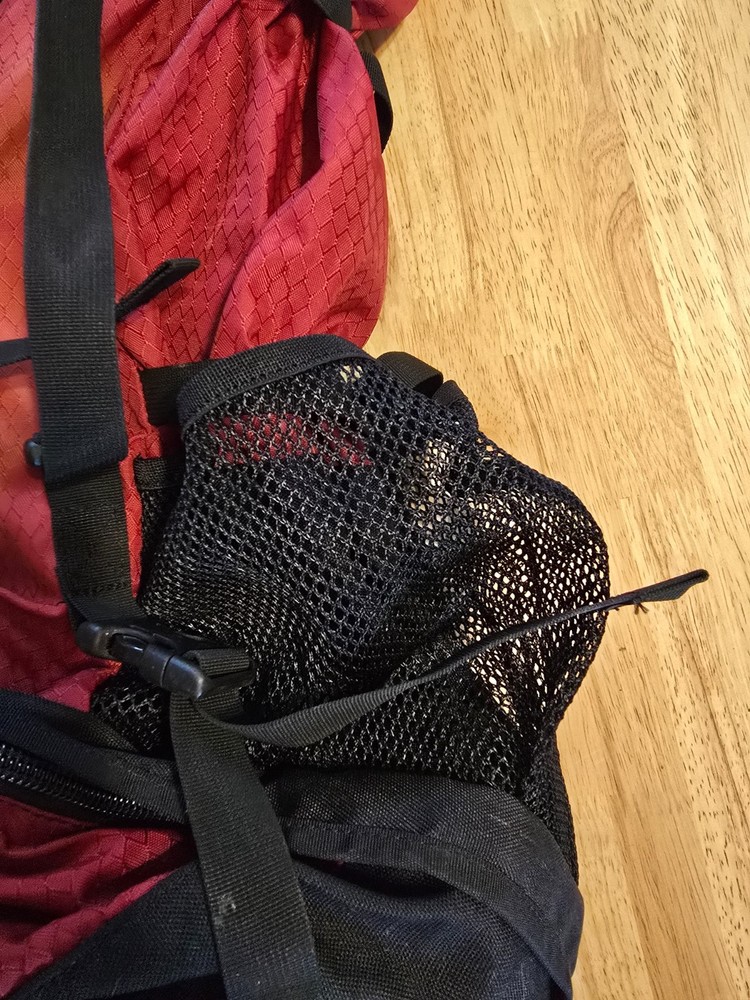 Eddie Bauer Trail Backpack Red and Black