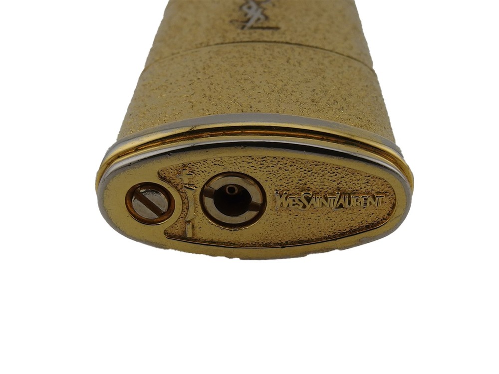 SAINT LAURENT lighter gold Women Authentic secondhand
