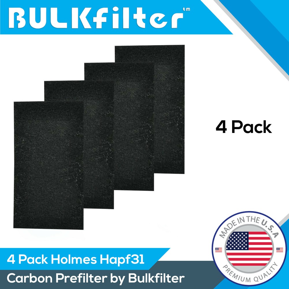 Premium Holmes HAPF31 Carbon Pre Filter 4-pack By BulkFilter