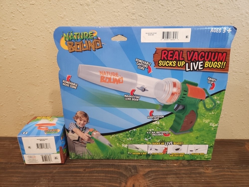 Nature Bound Bug Vacuum with Night Vision Light & Bonus Magnifying Bug Viewer