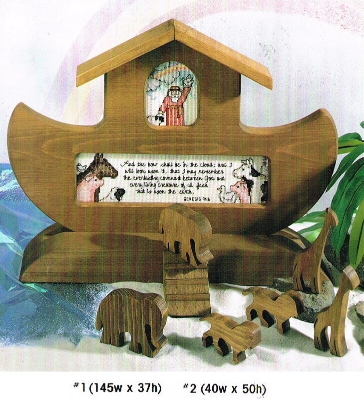 NOAH'S ARK   CROSS STITCH PATTERN  ONLY  -  TL   VUP