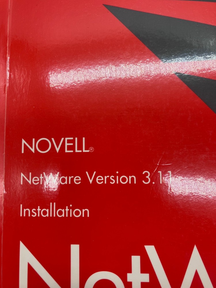Rare Vintage Novell Netware Lot