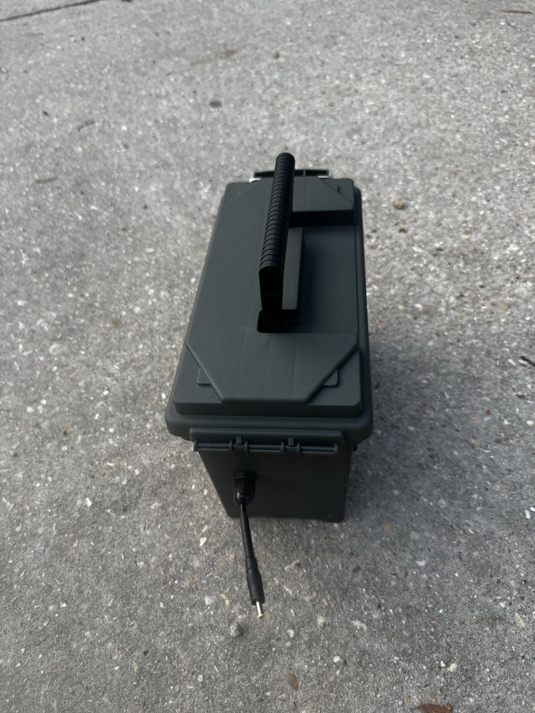 Deer Trail Camera External Solar Battery Power Panel Box
