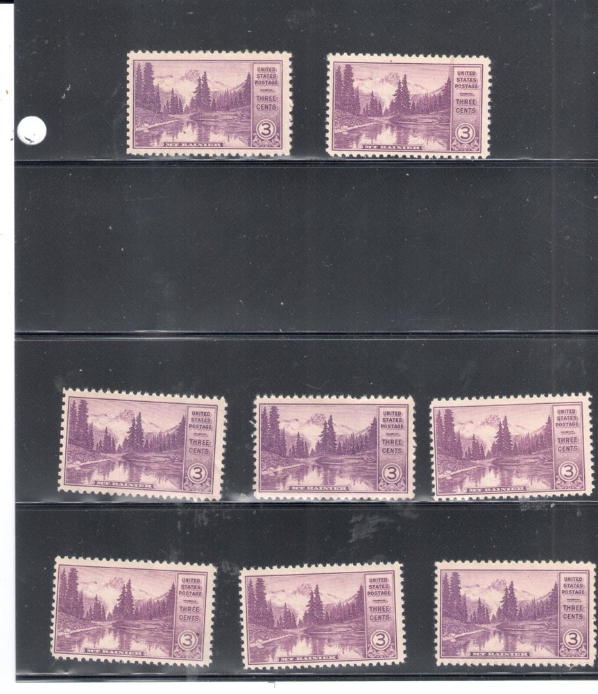 US SCOTT 742 MINT SINGLES