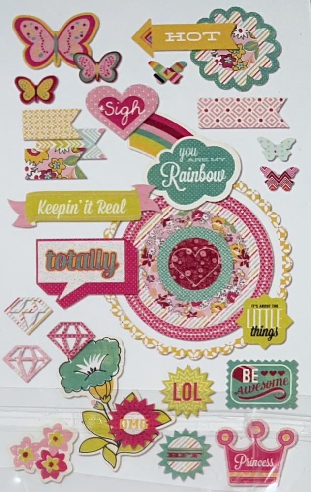 Basic Grey ~Knee highs Bow ties~ Designer Chipboard Scrapbook Flowers 👑 Frames