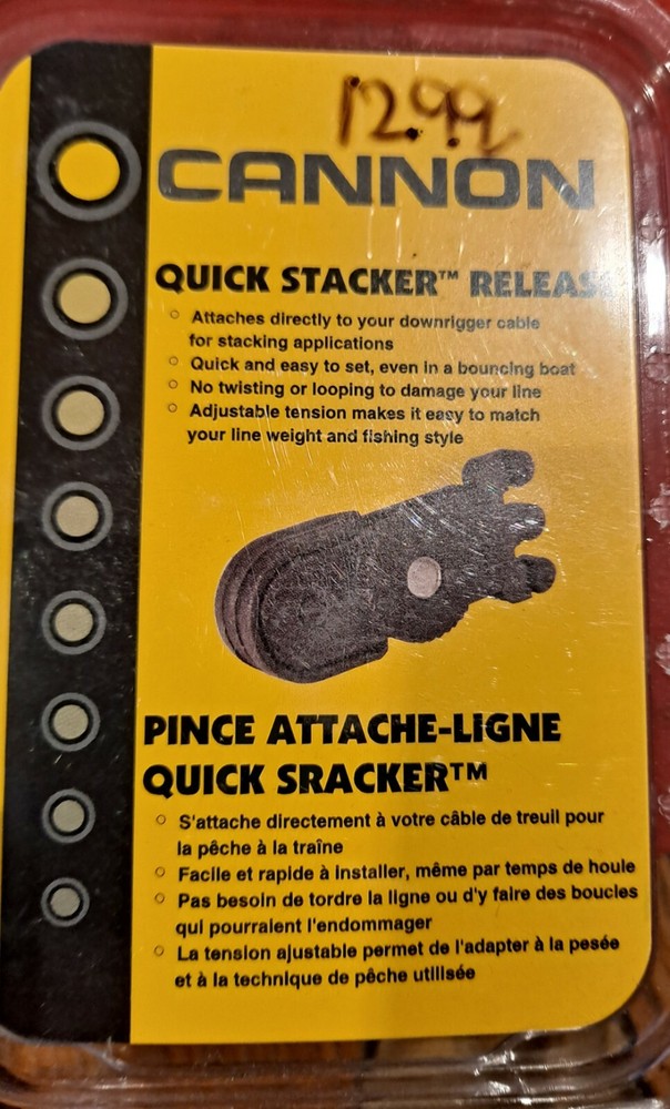 Cannon Quick Stacker Release P# 2250120-1