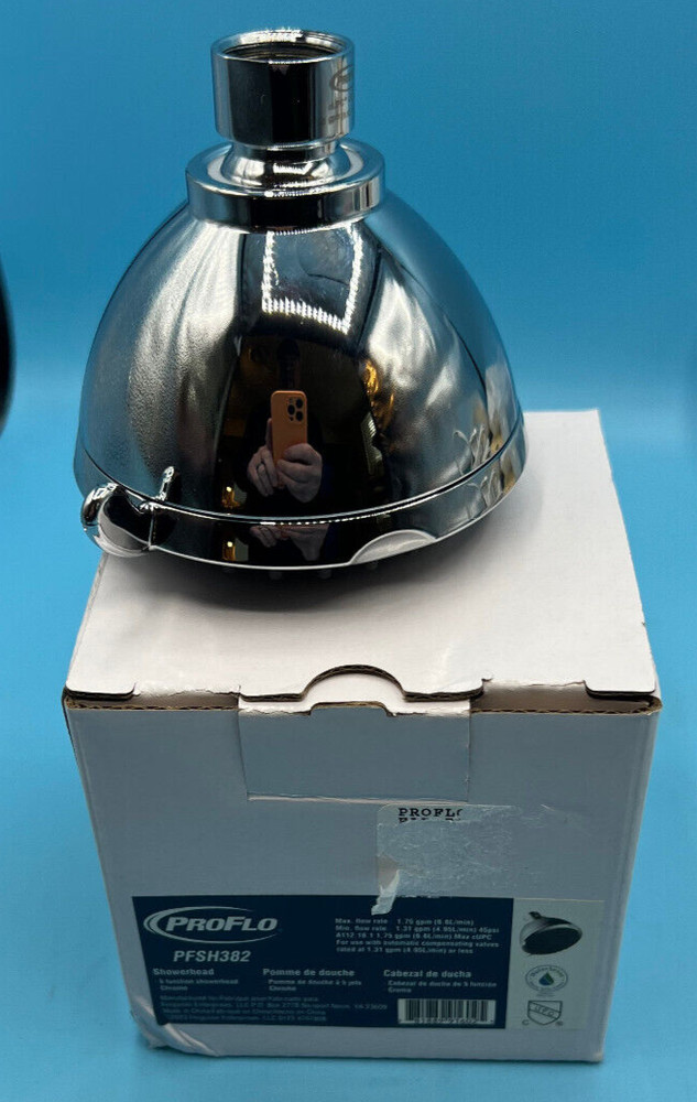 PROFLO 5 Function Showerhead in Chrome PFSH382