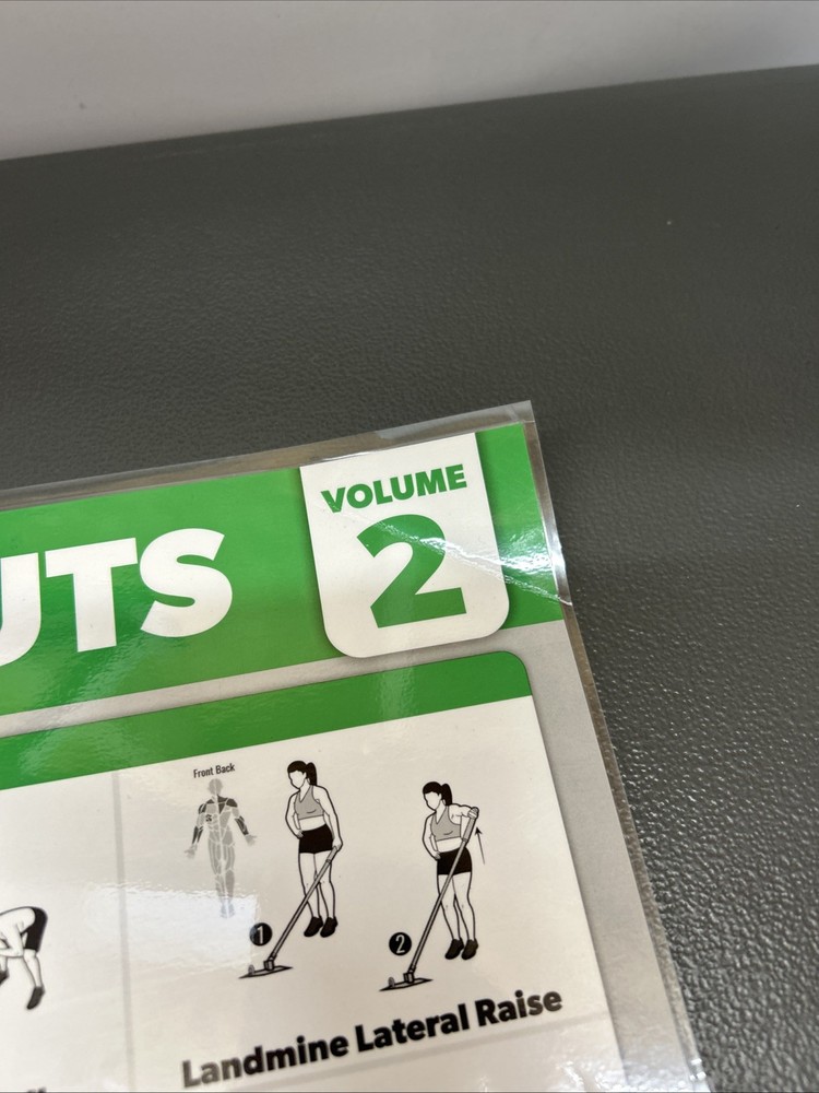 Quickfit 10 Pack Laminated 18x24 Workouts Posters