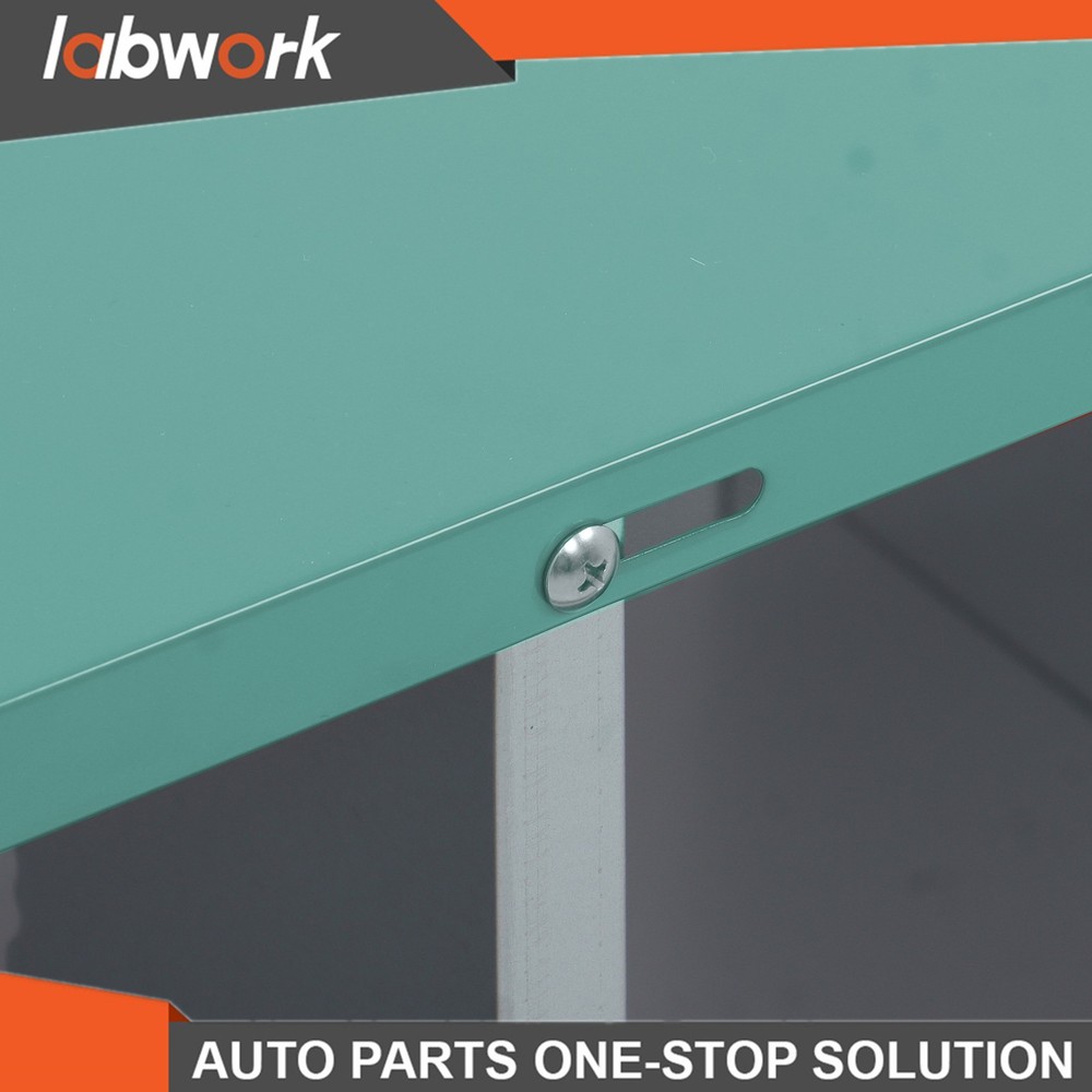 Labwork 6-Compartment Metal Poultry Nesting Box Wall Mount Easy Egg Collection