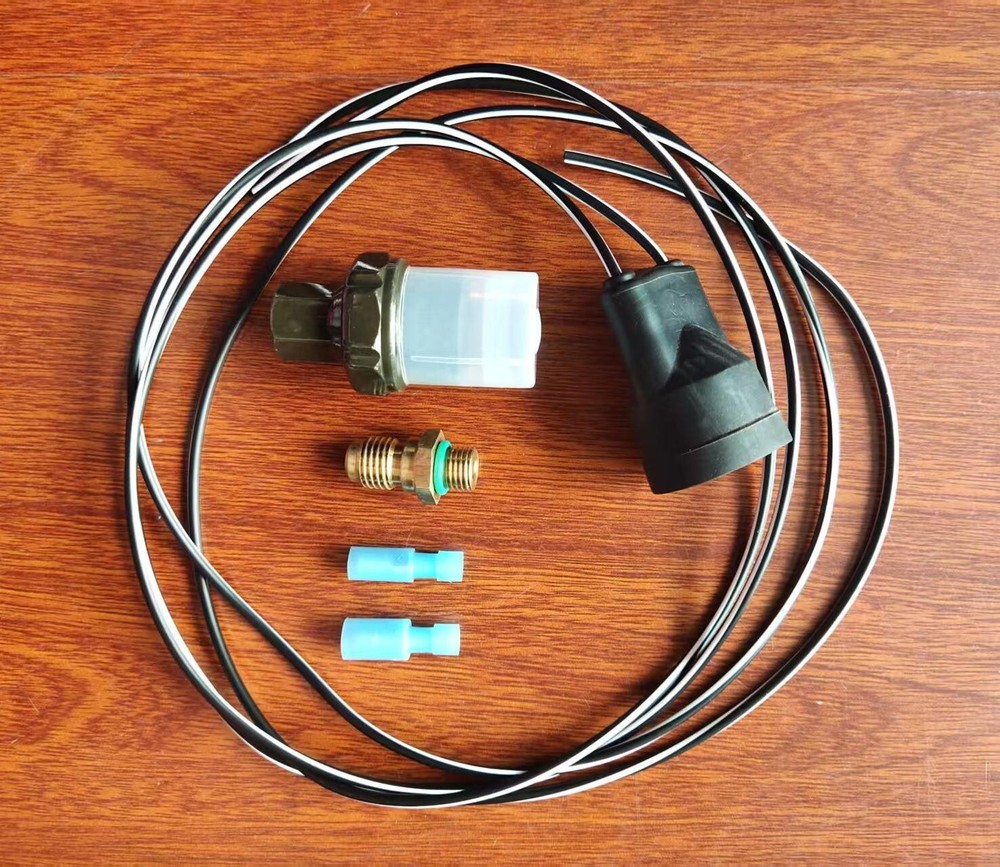 AC Binary Pressure Safety Switch Air Conditioning High Low 3/8"-24 w Wire & Plug