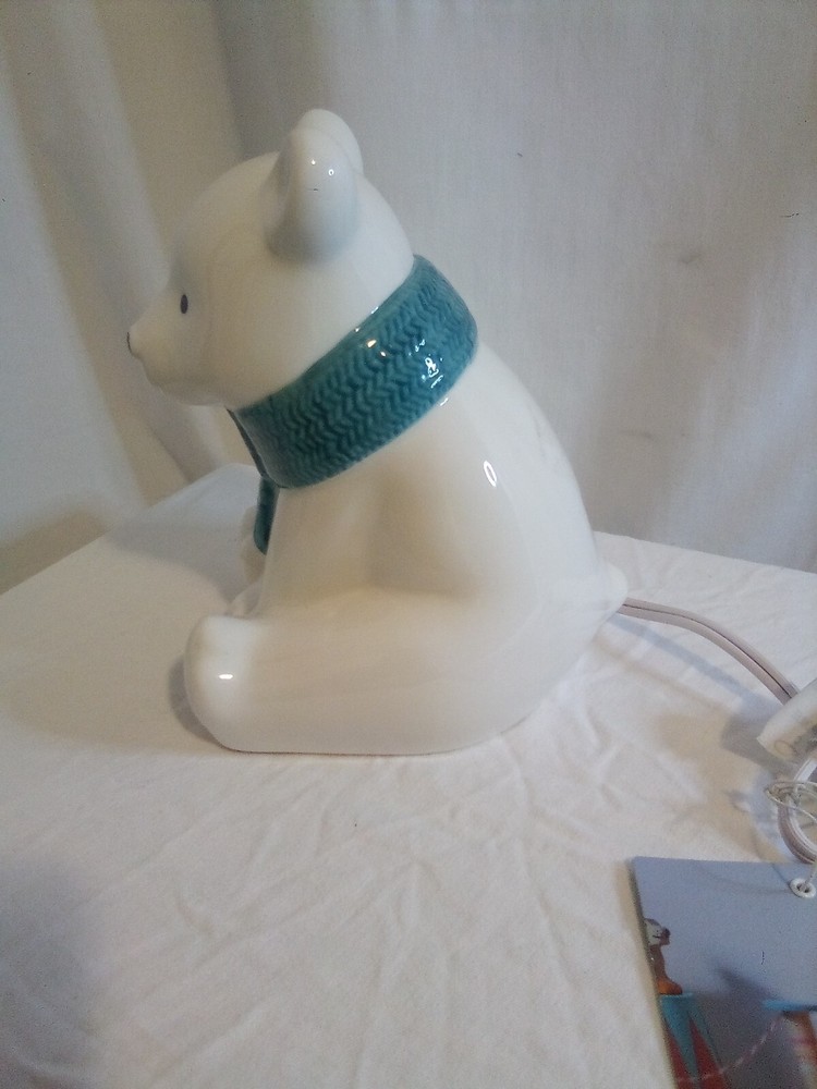 Pillowfort Nightlight Polar Bear White Target Ceramic Light