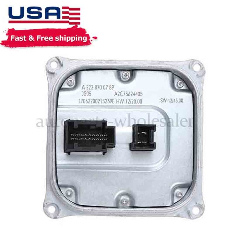 For Mercedes LED Headlight Control Unit Module Computer Ballast A2228700789 New